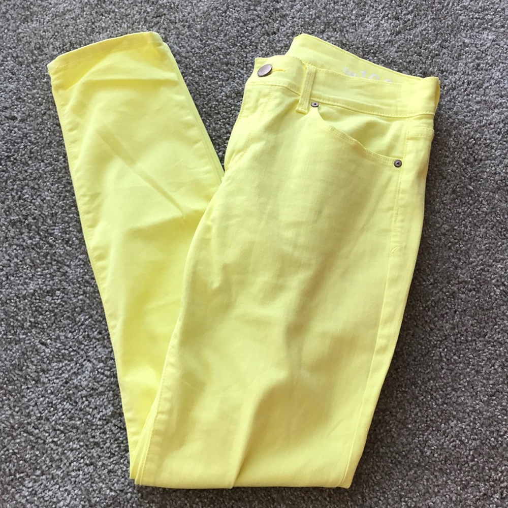 Gap Yellow Legging Jean